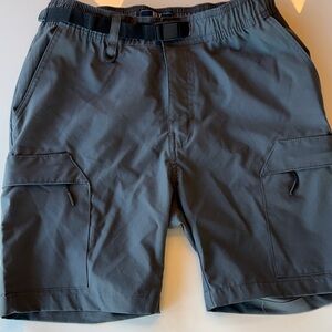 Men's MBX Gray Cargo Shorts
